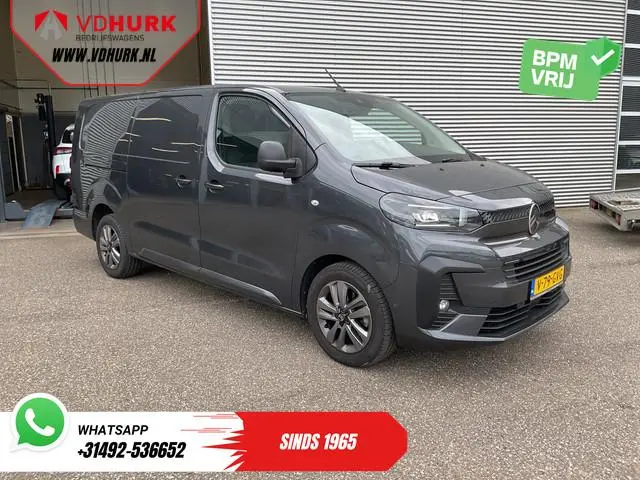 Citroën Jumpy 2.0 HDI 145 pk L3 LED/ Carplay/ Stoelverw./ Stuurverw./ Virtual Cockpit/ Navi/ Keyless...