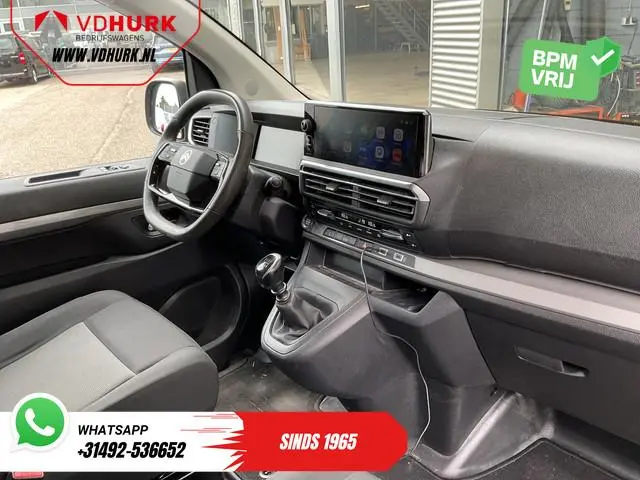Citroën Jumpy 2.0 HDI 145 pk L3 LED/ Carplay/ Stoelverw./ Stuurverw./ Virtual Cockpit/ Navi/ Keyless...