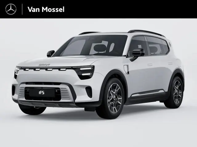 smart #5 Pulse / Halo panoramisch dak / 20" Helix/ Offroad rijmodus/ DC-opladen 400 kW