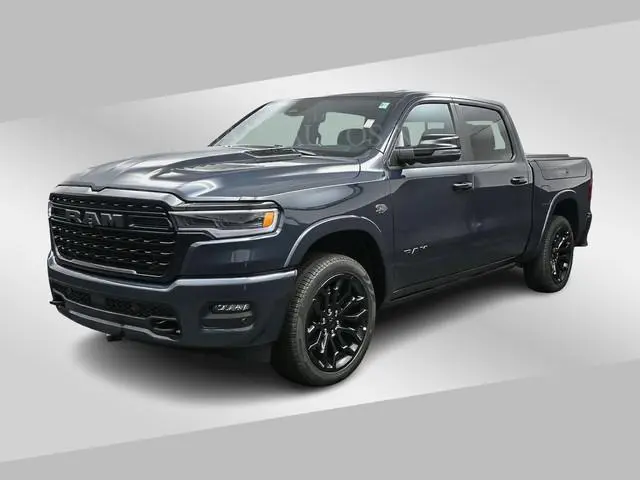 Dodge RAM LIMITED 5.7 V8 HEMI | € 79.950 excl excl | MAXIMAAL UITGERUST | NIEUWE KLEUR Forged Blue M...