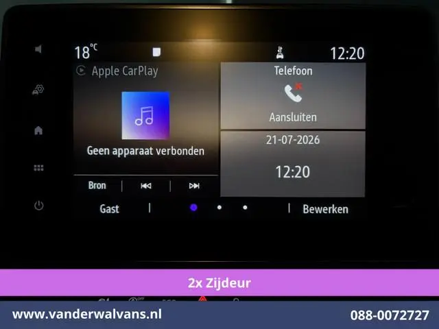 Renault Trafic 2.0 dCi 131pk L2H1 Euro6 Airco | 2x zijdeur | LED | Apple Carplay | Cruisecontrol Par...