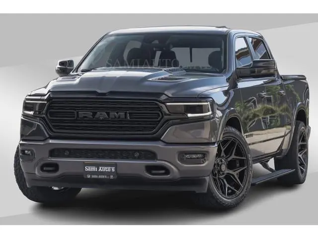Dodge RAM LIMITED 5.7 V8 402PK | HUD | 4PL WHEELS | LUCHTVERING |OPEN UILAAT KLEP | BOM VOL | GRANIT...