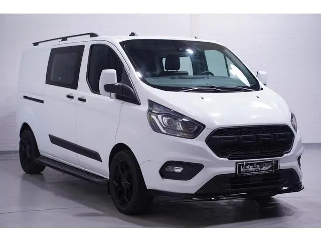 Ford Transit Custom 2.0 TDCI 130 pk Dubbel Cabine Edition 6-Zits Navi, Camera, 18" LMV, Raptor Grill...