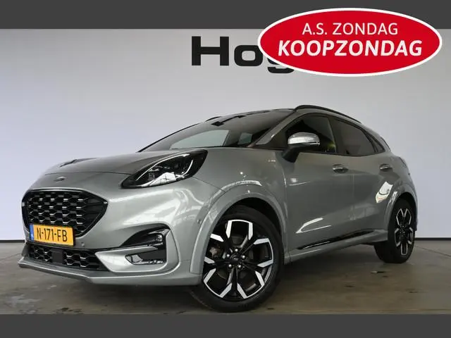 Ford Puma 1.0 EcoBoost Hybrid ST-Line X Navigatie Stuur/Stoelverwarming Camera Rijklaarprijs! Inruil...