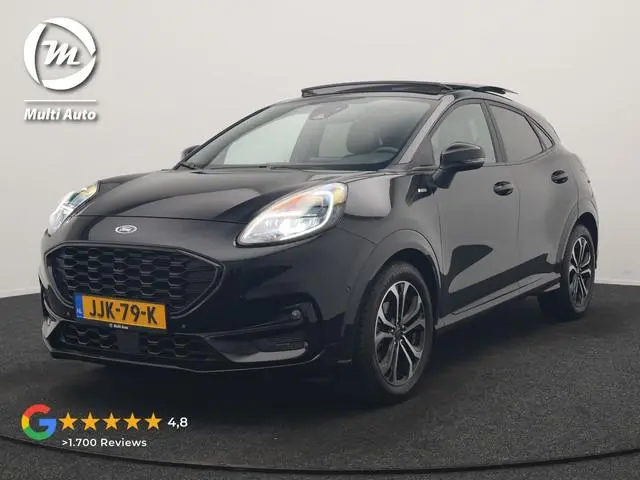 Ford Puma 1.0 EcoBoost Hybrid ST-Line X 168pk Dealer O.H | Trekhaak Afn. | Panodak | Adaptive Cruise...