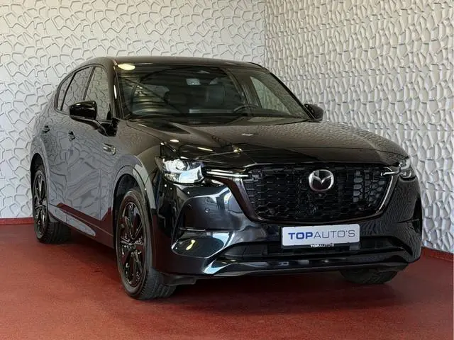 Mazda CX-60 2.5 e-SkyActiv PHEV HOMURA PANO SCHUIFDAK STOEL/STUUR.VERW/VENTILATIE HEADUP ELEK.STOEL...