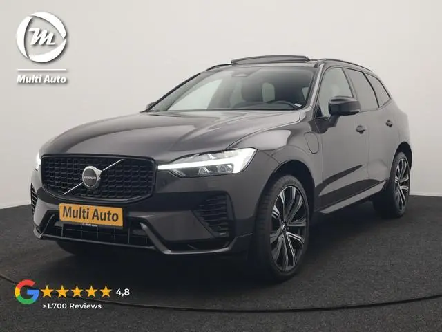 Volvo XC60 T6 AWD R-Design Long Range PHEV 398pk Dealer O.H | Trekhaak Af Fabriek | Panodak | Adapti...