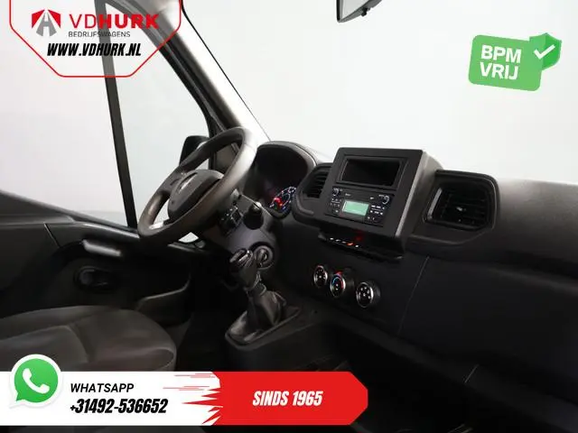 Renault Master 2.3 dCi 150 pk DC Dubbel Cabine Open laadbak/ 7 Pers./ 2.5t Trekverm./ Airco/ Trekhaa...