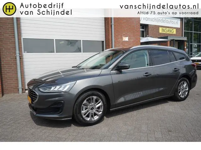 Ford Focus Wagon 1.0 ECOBOOST HYBRID TITANIUM ORIGINEEL NEDERLANDS NAVIGATIE ANDROID/APPLECARPLAY 4X...