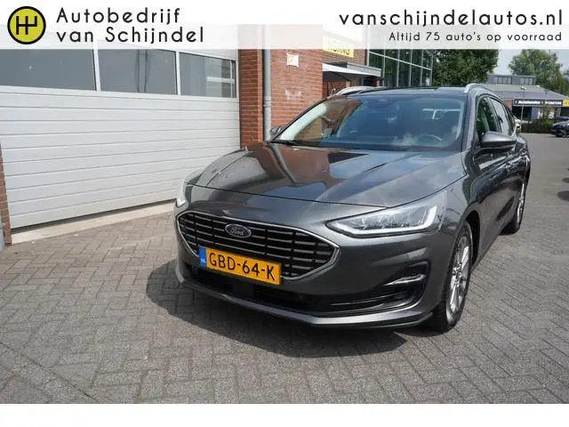 Ford Focus Wagon 1.0 ECOBOOST HYBRID TITANIUM ORIGINEEL NEDERLANDS NAVIGATIE ANDROID/APPLECARPLAY 4X...