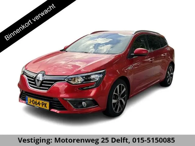 Renault Mégane Estate 1.3 TCe BOSE 140PK AUTOMAAT. NAVIGATIE . PDC VOOR & ACHTER . DODE HOEK DETECTI...