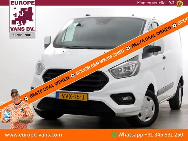 Ford Transit Custom 2.0 TDCI 130pk L2H1 Trend Airco/Navi/Camera Trekhaak 2800kg 07-2023