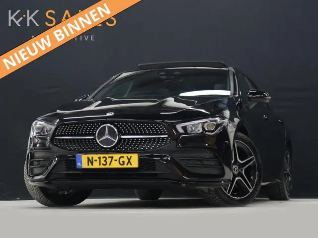 Mercedes-Benz CLA-klasse 250 e Premium Plus AMG-Line [SOH 100%, TREKHAAK UITKLAPBAAR, SCHUIFKANTELDA...