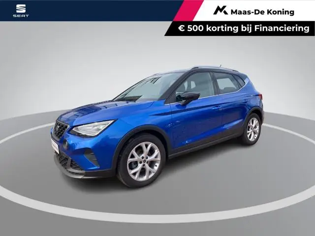 SEAT Arona 1.0EcoTSI/95PK FR · Apple/Android Car Play · LED · Cruise control · Garantie t/m 08-04-20...