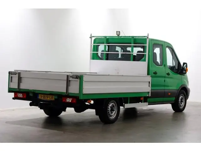 Ford Transit 350 2.0 TDCI 130pk E6 RWD D.C. Open Laadbak Trekhaak 2800kg 02-2018