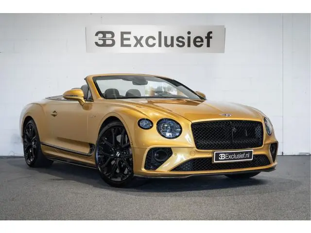 Bentley Continental GTC 6.0 W12 Speed 659 pk Carbon | head-up | Soundsystem