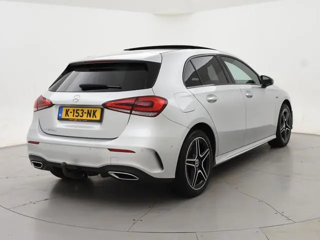 Mercedes-Benz A-klasse 250e AMG SPORT + PANORAMA | MEMORY | TREKHAAK | SFEERVERLICHTING | CAMERA | S...