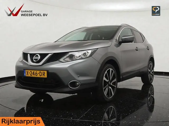 Nissan Qashqai 1.2 Tekna Automaat - Navigatie - 360 graden camera - Climate control - Panoramadak -...