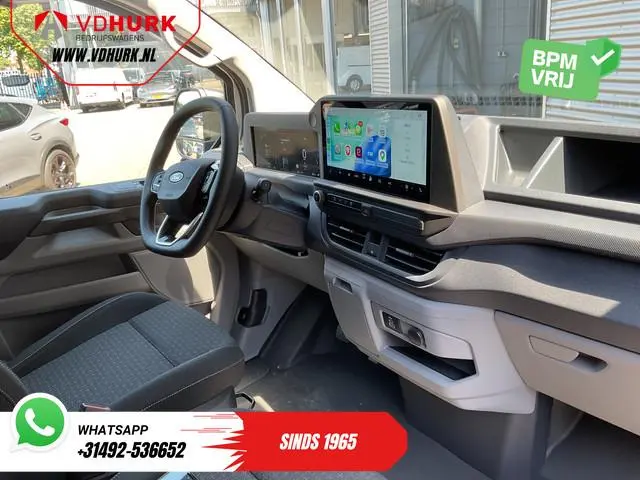 Ford E-Transit Custom L2 65 kWh 330 km WLTP Garantie t/m 05-'29/ LED/ Snellader/ Standkachel/ Stoelv...