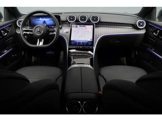 Mercedes-Benz C-klasse 300 e 4MATIC AMG Line | Massage | HUD | Memory | Leder | Keyless Go | Dodehoe...