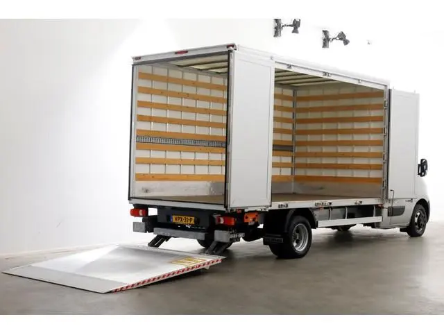 Opel Movano 2.3 Turbo 165pk Bakwagen met bovensluit-laadklep 1000kg en zijlader L445cm 05-2022