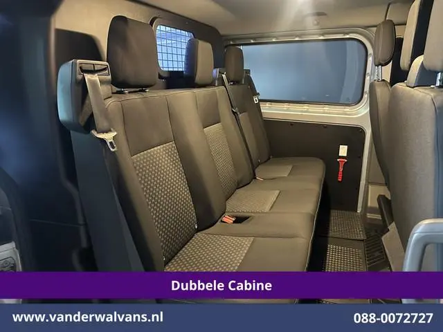 Ford Transit Custom 2.0 TDCI 131pk L2H1 Dubbele Cabine Euro6 Airco | 6-Zits | Camera | Navigatie | A...