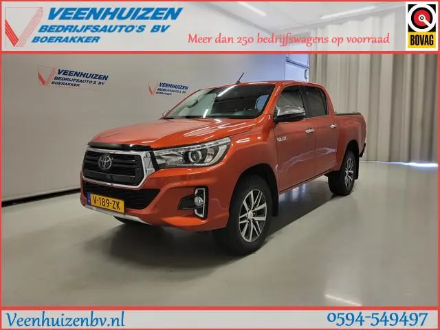 Toyota HiLux 2.4D Pick-up Automaat Euro 6!