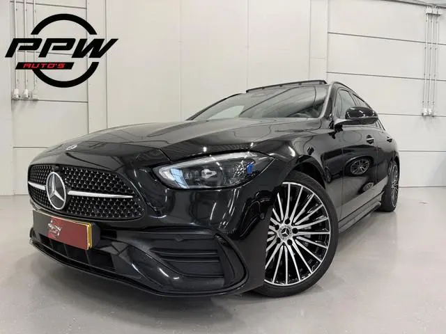 Mercedes-Benz C-klasse Estate 200 AMG Line PANO/HEAD-UP/VOL-LEER/LASER-LED/360CAMERA/19"AMG/MEMORY+M...
