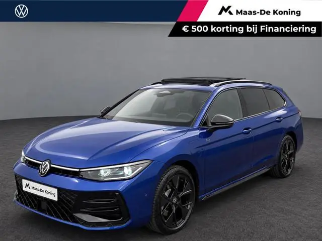 Volkswagen Passat Variant 1.5eTSI 272PK R-Line Black Style · Panoramadak · Leder · Trekhaak · 360°Ca...