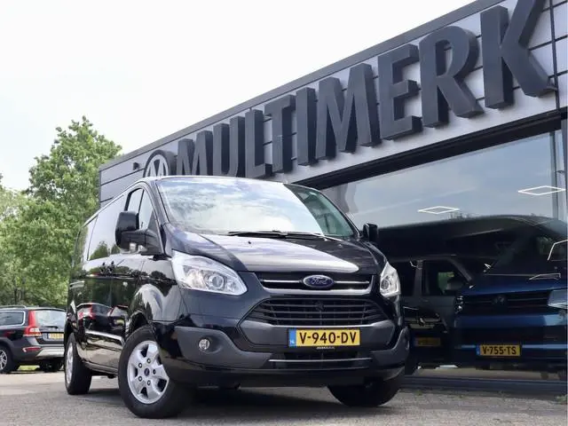 Ford Transit Custom 2.0 TDCI DUBBELE CABINE 6 PERSONEN MARGE-BTW VRIJ