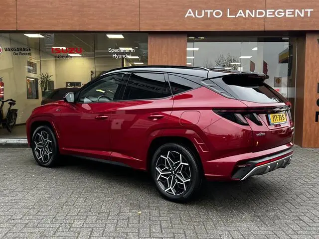 Hyundai Tucson 1.6 T-GDI PHEV Premium 4WD | Two Tone | Dodehoek ass. | Carplay | 360 Camera | Adapti...