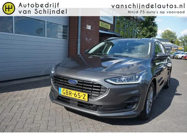 Ford Focus Wagon 1.0 ECOBOOST 155PK HYBRID AUTOMAAT TITANIUM JUNI 2024 ORIGINEEL NL FULL LED ANDROID...