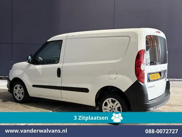 Fiat Doblò Cargo 1.6 MJ 90pk L1H1 Euro6 Airco | 3-Zits | Navigatie | Apple Carplay | Android Auto Zi...