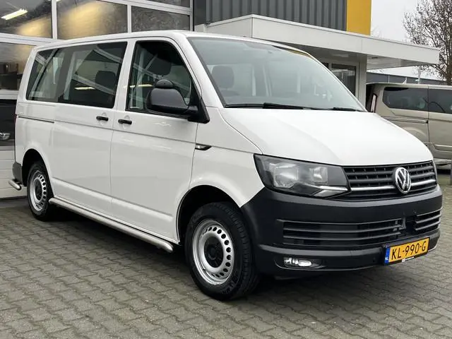 Volkswagen Transporter Kombi 2.0 TDI DSG Automaat L1H1 BTW en BPM vrij Airco Cruise control Trekhaak...