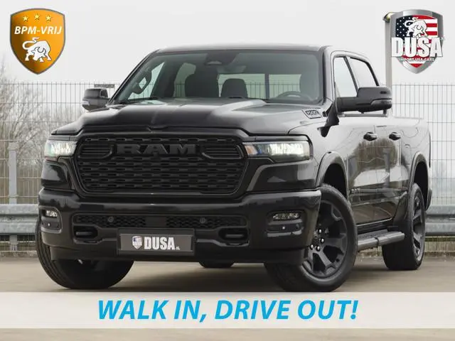 Dodge RAM 1500 | Bighorn | 3.0L I6 Hurricane | Crew Cab | 4X4 | Stuur/stoel verwarming | Night editi...