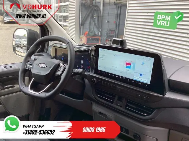 Ford E-Transit Custom 218 pk 330 km WLTP L2 Limited Garantie t/m 2028/ 2x Elek.Schuif/ 2.3t Trekverm...