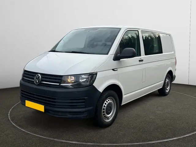Volkswagen Transporter 2.0 TDI Dubbele Cabine- NAP 48dkm, 6 Pers, 2200kg Trekgewicht, Airco, Dealer...