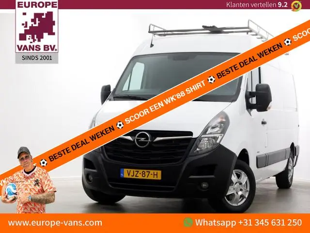 Opel Movano 2.3 Turbo 150pk L2H2 Airco/Navi/Imeriaal 05-2021