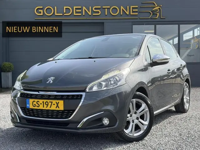 Peugeot 208 1.2 PureTech Allure Navi,5 Deurs,N.A.P,D-riem vv in 2024,Halfleder,110pk,Clima,Cruise,Lm...
