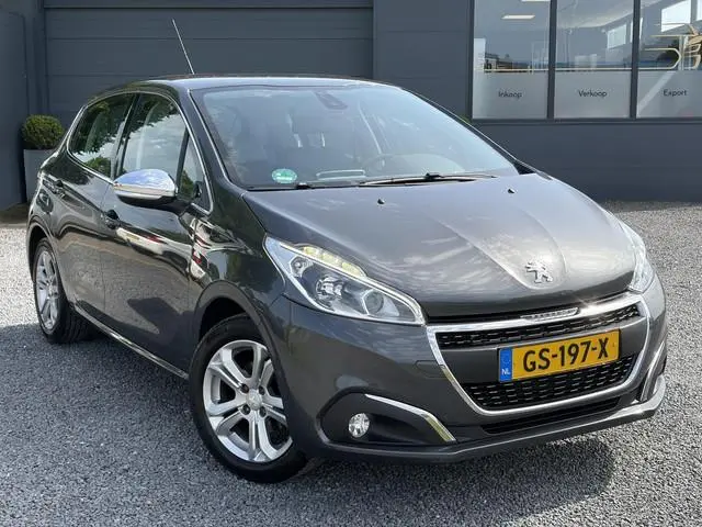 Peugeot 208 1.2 PureTech Allure Navi,5 Deurs,N.A.P,D-riem vv in 2024,Halfleder,110pk,Clima,Cruise,Lm...