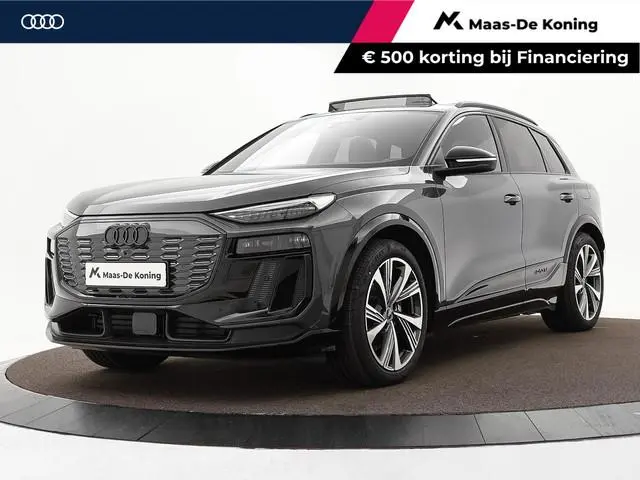 Audi Q6 SQ6 e-tron SQ6 quattro 100 kWh 490pk · SOH 98% · Panoramadak · 360 Camera · Inklapbare Trekh...