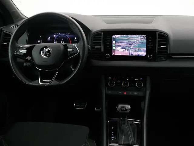 Skoda Karoq 1.5 TSI ACT 150 PK DSG SPORTLINE + CANTON AUDIO | STEEL GREY | CAMERA | 19 INCH | VIRTUA...