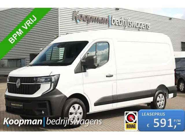 Renault Master T35 2.0dCi 150pk | L2H2 Extra | Android Navi | Camera | LED | Cruise | Lease 591,- p/m