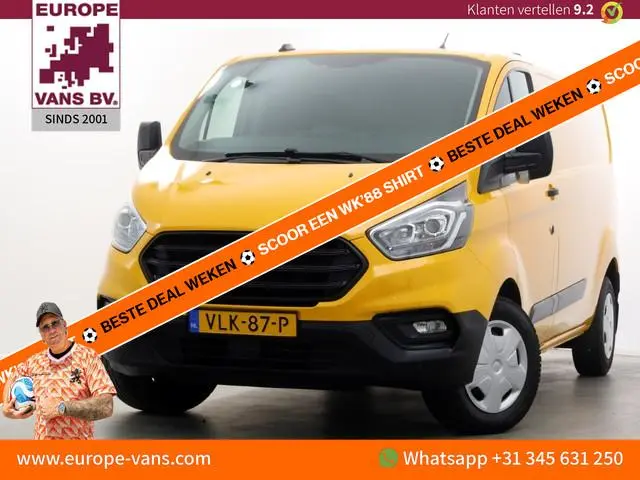 Ford Transit Custom 340 2.0 TDCI 130pk E6 L2H1 Trend Airco/Trekhaak 2800kg 09-2021