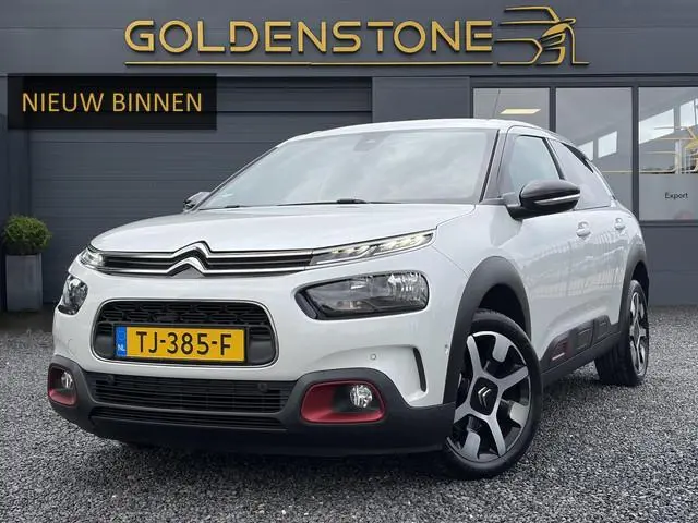 Citroen C4 Cactus 1.2 PureTech Shine 131pk,6 Bak,D-riem vv in 2024,Pano,Trekhaak,Camera,Navi,Dodehoe...