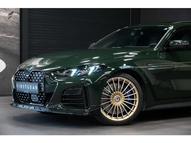 ALPINA B4 GT Gran Coupe *Nr. 50 / Brewster Green / Schuif-/kanteldak / Harman Kardon / Standverwarmi...