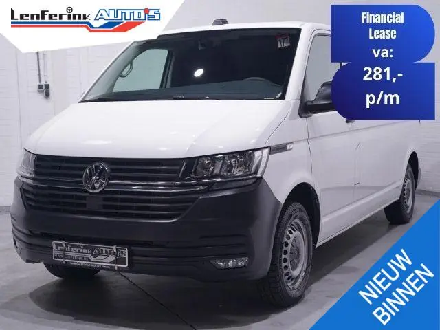 Volkswagen Transporter 2.0 TDI 110 pk L2H1 Airco, Achterklep, Camera Opbergkasten Laadruimte, PDC ac...