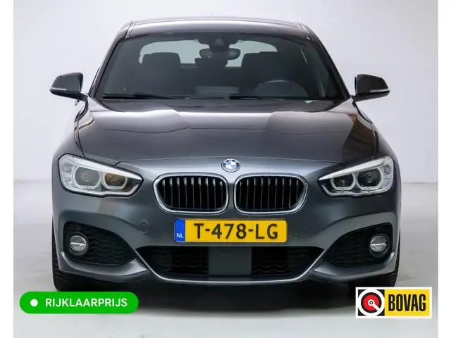 BMW 1-serie 125i M-Sport High Executive Centennial  225 PK Zwart Leer, Trekhaak, Navigatie Prof. Led...