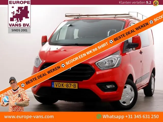 Ford Transit Custom 2.0 TDCI 130pk L1H1 Trend D.C. Airco/Navi/Imperiaal 11-2019