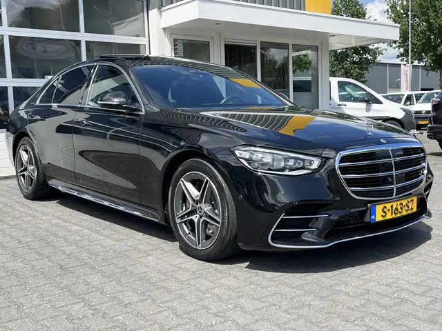 Mercedes-Benz S-klasse 350d 4MATIC AMG Line HUD Panoramadak Softclose ACC Burmester Massage 360 came...